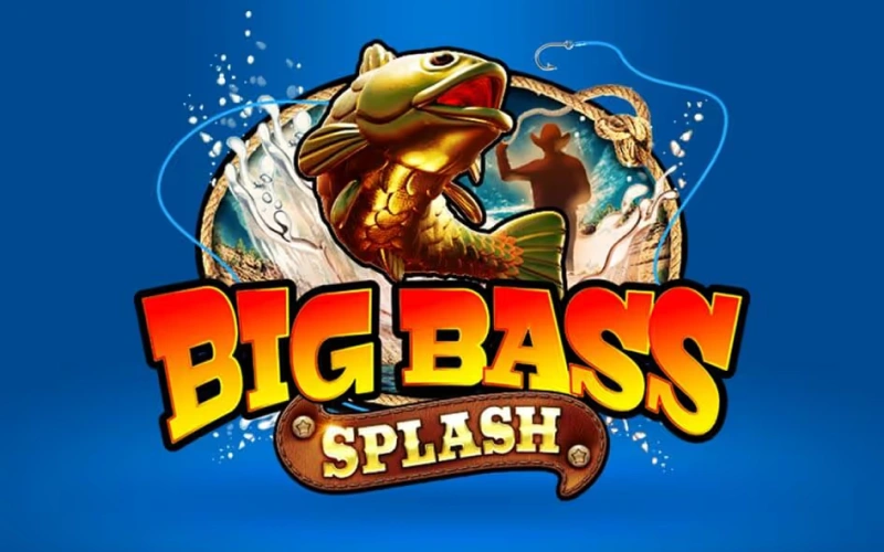 Observa al pez dorado saltando fuera del agua en el popular juego Big Bass Splash en Bet365.