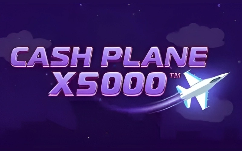 Observa el avión supersónico dejando una estela en el cielo nocturno de Cash Plane x5000 en Bet365.