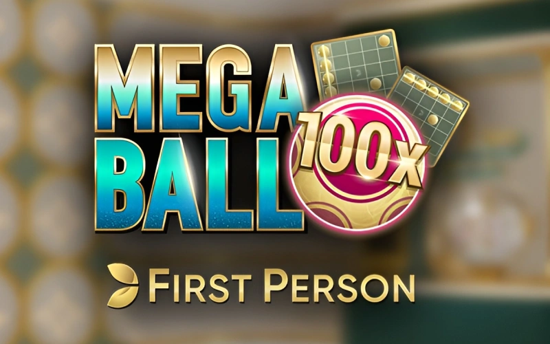 Multiplica tu suerte con la acción de First Person Mega Ball en Bet365.