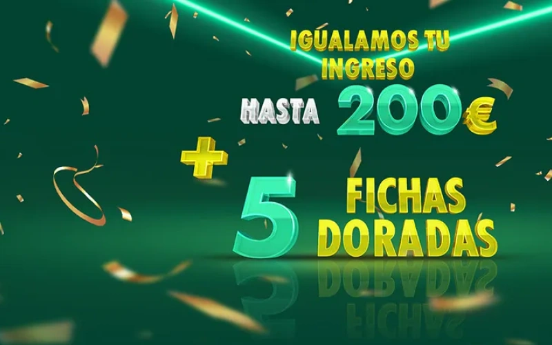 Obtén fichas de bonificación como parte del paquete de bienvenida del casino Bet365.