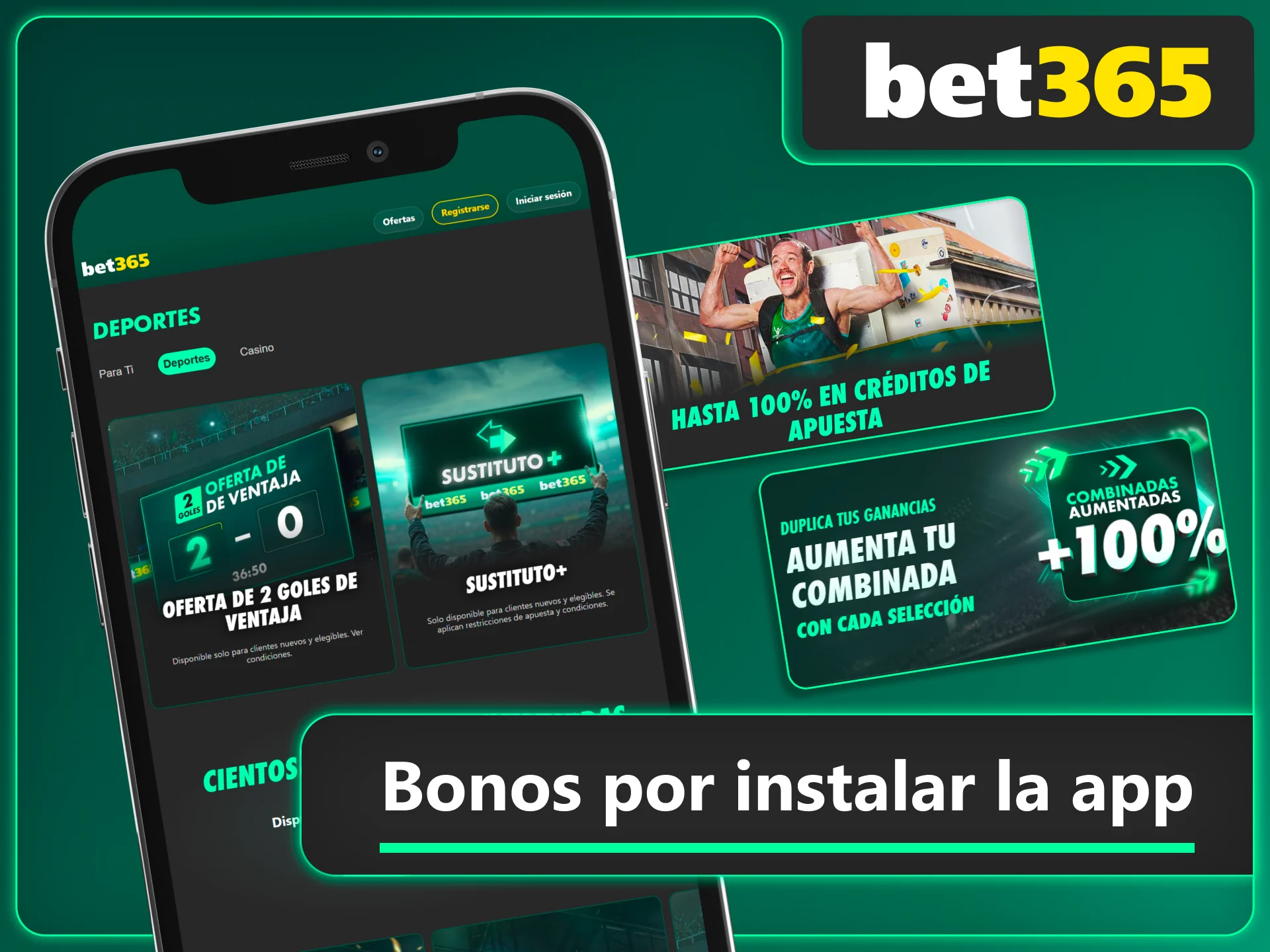 Activa bonos en la app Bet365 y disfruta ventajas en casino y apuestas deportivas.