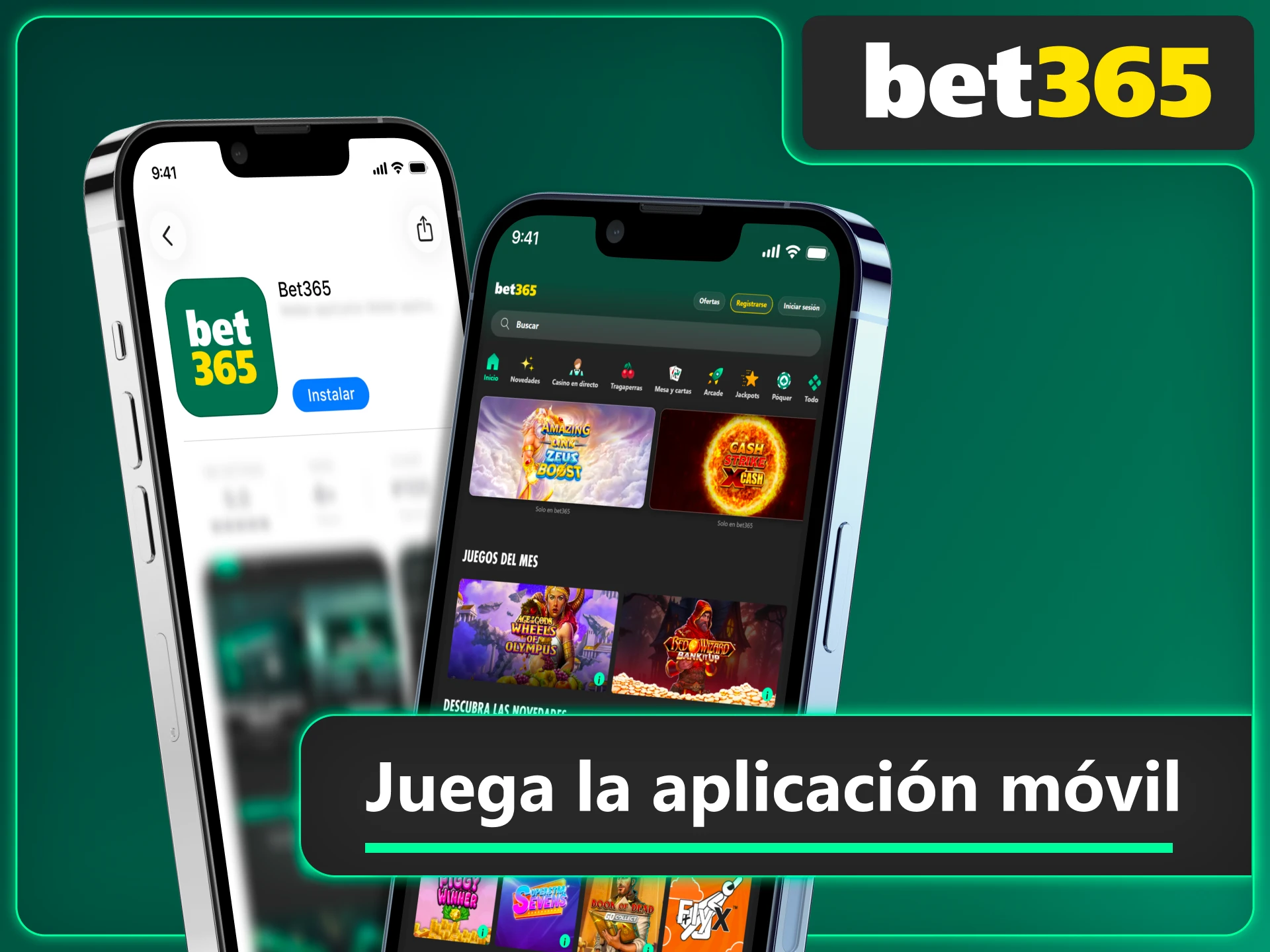 Descarga la app móvil de Bet365 y juega ahora con acceso completo al casino y apuestas deportivas.