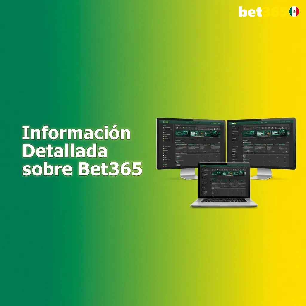 Bet365 platform showing sports betting markets and casino games with secure mobile app interface for Mexican users