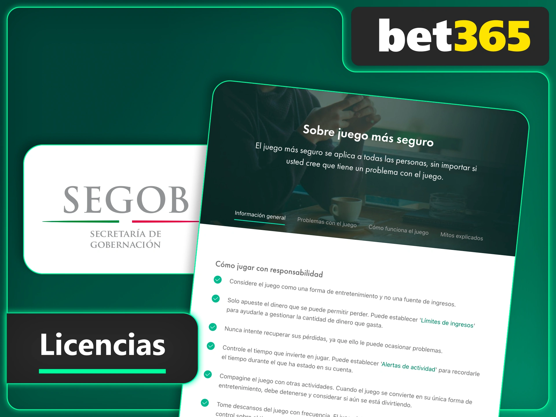 Elige Bet365 México y apuesta en un entorno regulado y supervisado.